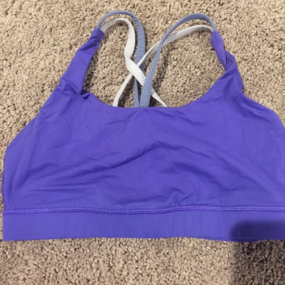 Size 8 purple energy bra